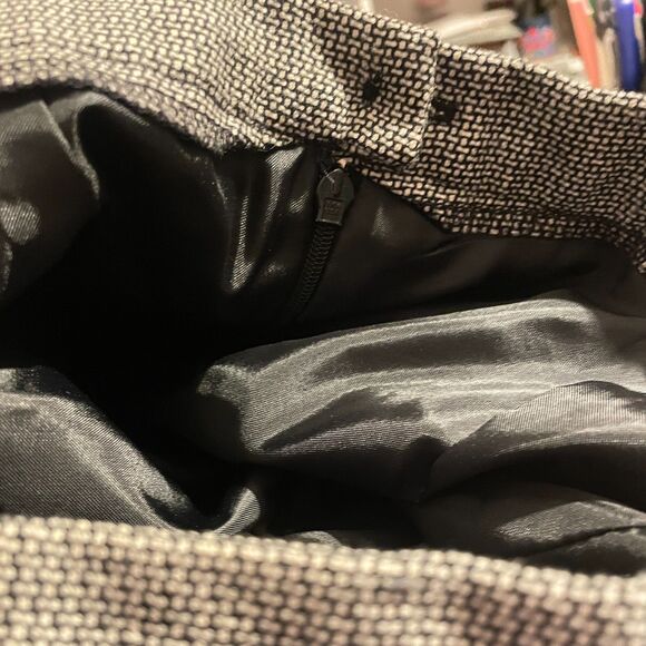 Vintage Harve Benard Wool Houndstooth High Rise Preppy Trousers Pants Size 4 - Picture 15 of 16